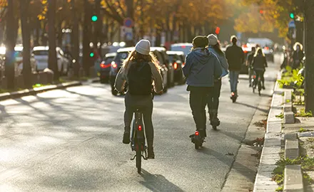 Courte distance : mobilité douce et durable