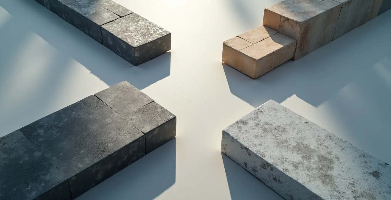 Comparaison visuelle entre solutions SaaS, sur-mesure et low-code pour petites entreprises