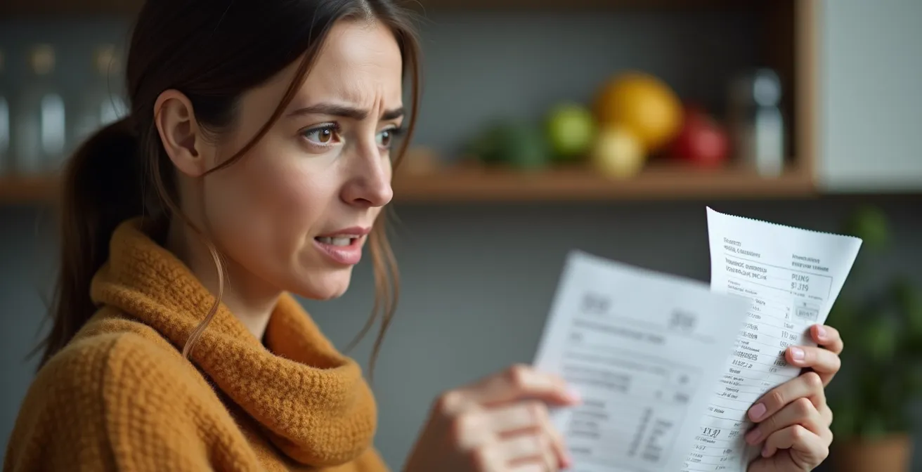 Comparaison visuelle du panier de consommation avec différents produits illustrant les variations de prix