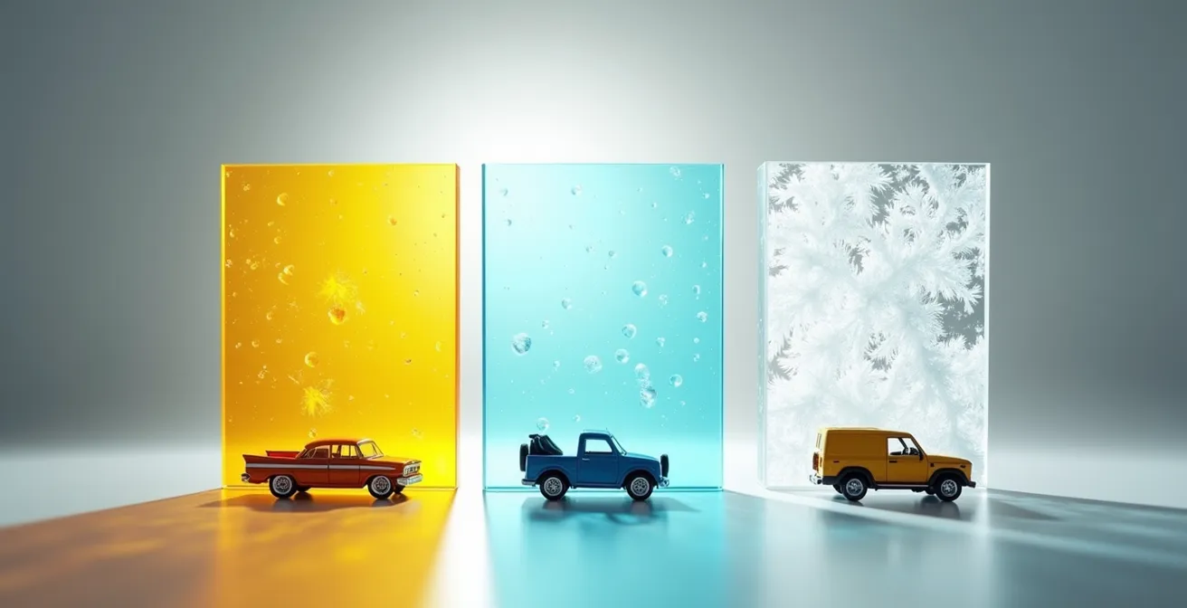 Diagramme visuel montrant un arbre de décision pour choisir son mode de transport selon la météo québécoise, avec des branches représentant différentes conditions climatiques et distances.