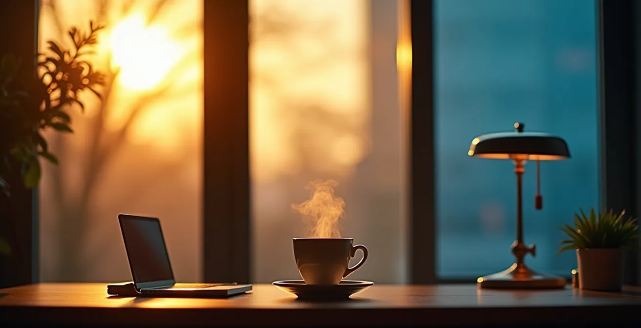 Représentation visuelle des trois chronotypes avec leurs pics d'énergie respectifs sur une journée